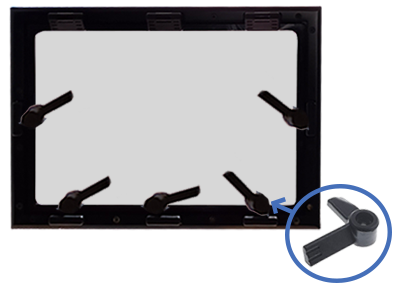 Lewmar Portlight Flush Mitre 500 x 360mm AF | Part number : 30261000